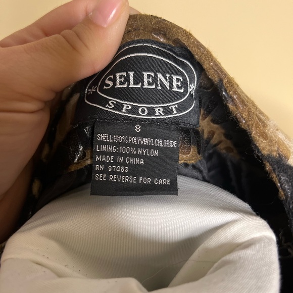 Selene Animal Print Jacket Size 8 - Picture 3 of 4